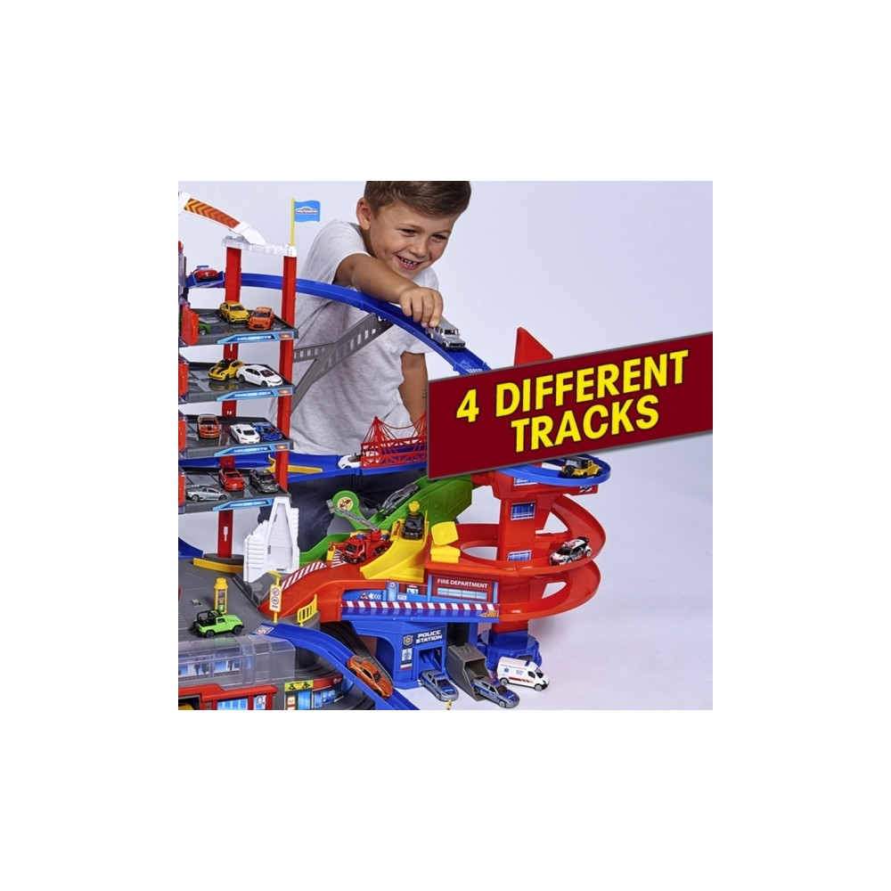Produktbild för Majorette - Super City-garage - byggsats