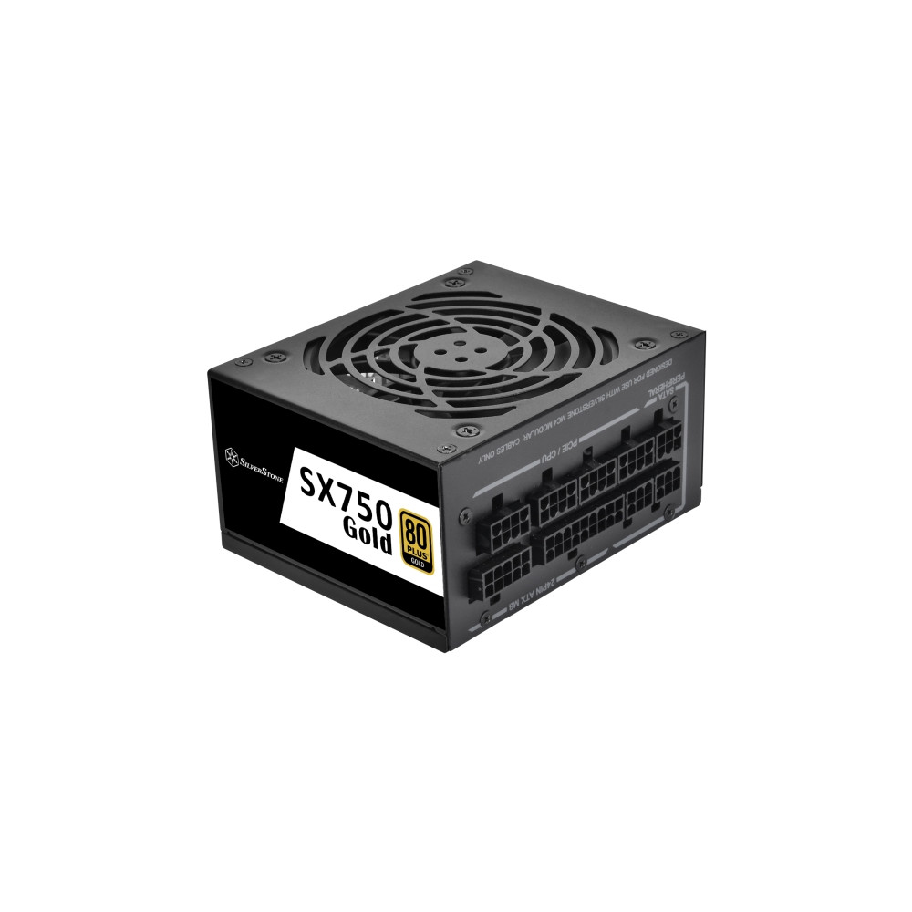 Produktbild för SilverStone SST-SX750-G 80 PLUS Gold, modulärt