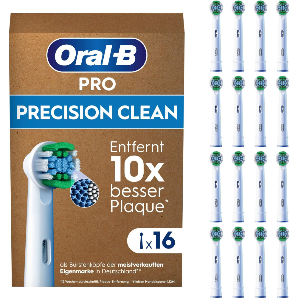 Produktbild för Oral-B PRO Precision Clean tandborsthuvuden