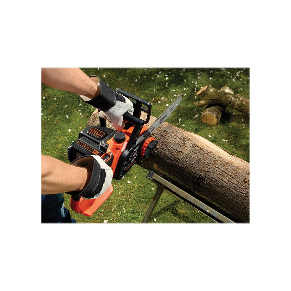 Produktbild för BLACK+DECKER GKC3630L20-QW - motorsåg - elektrisk - sladdlös