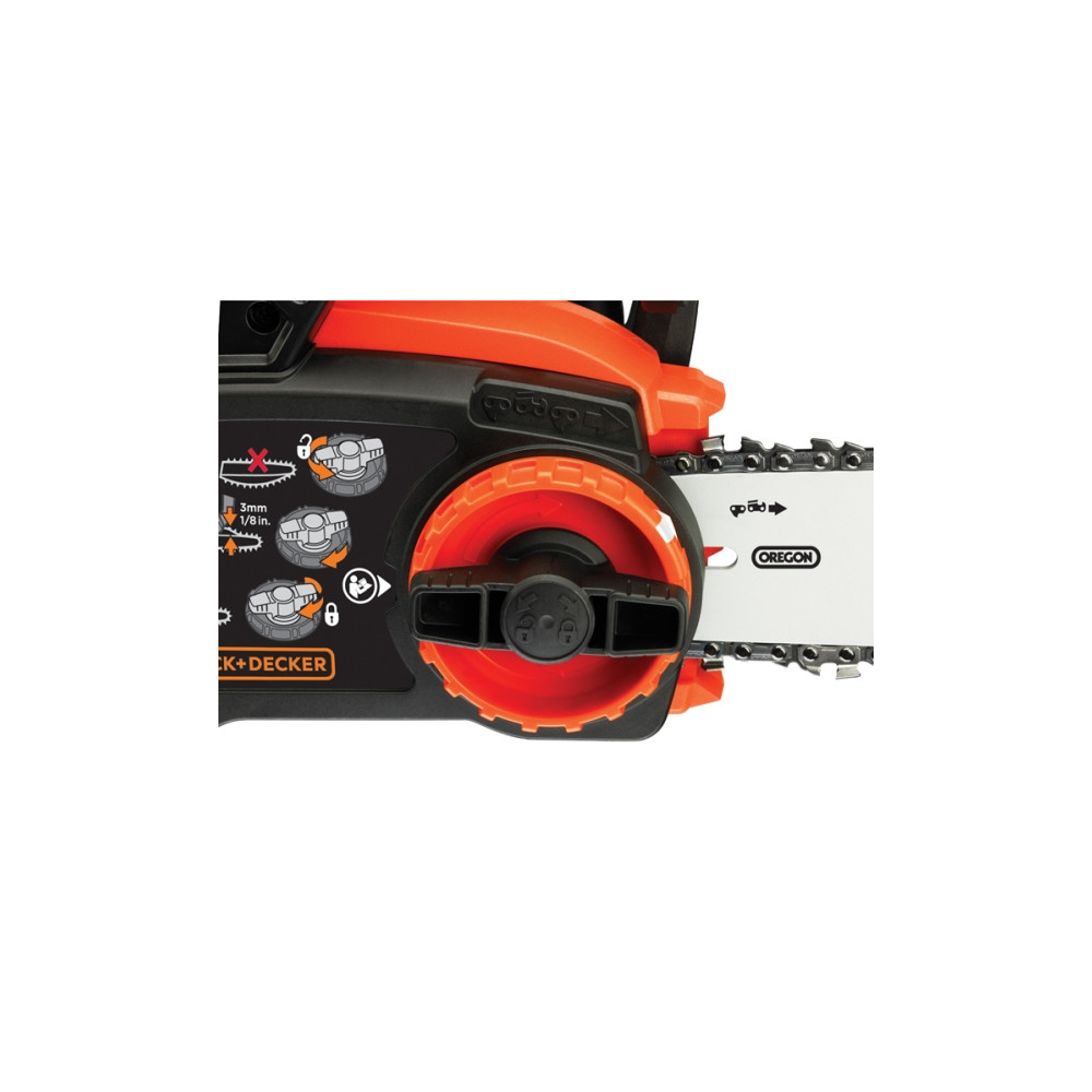 Produktbild för BLACK+DECKER GKC3630L20-QW - motorsåg - elektrisk - sladdlös