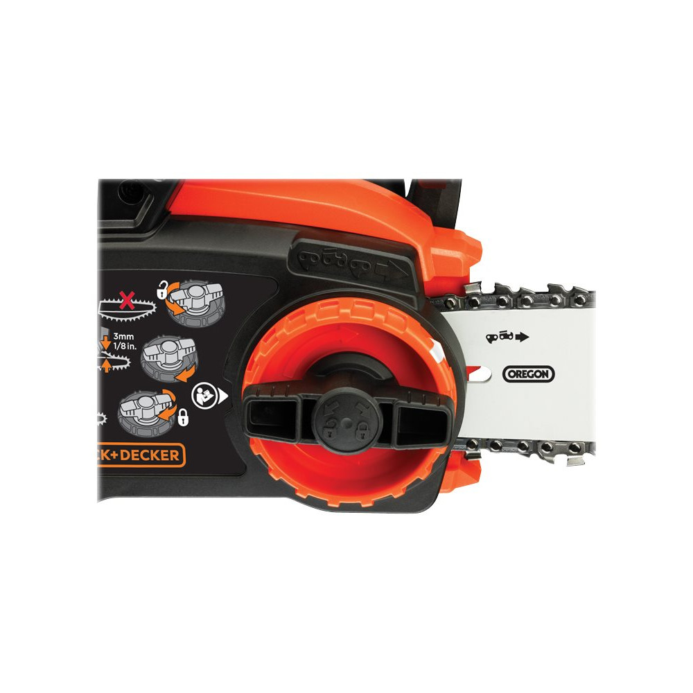 Produktbild för BLACK+DECKER GKC3630L20-QW - motorsåg - elektrisk - sladdlös