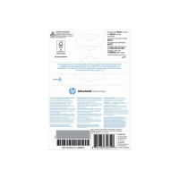 Produktbild för HP Advanced Glossy Photo Paper - fotopapper - blank - 25 ark - 100 x 150 mm - 250 g/m²