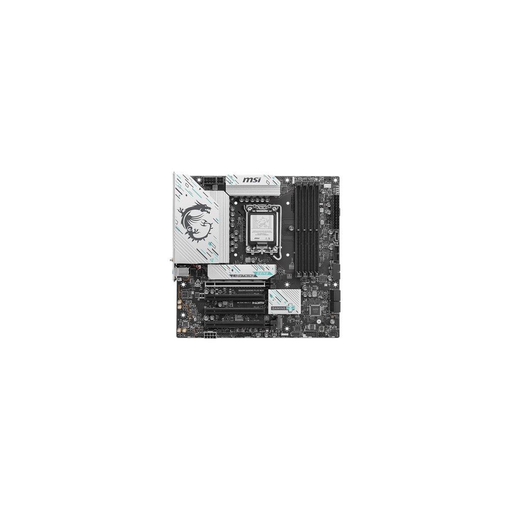 Produktbild för MSI B860M GAMING PLUS WIFI - moderkort - micro AT - LGA1851-uttag - B860
