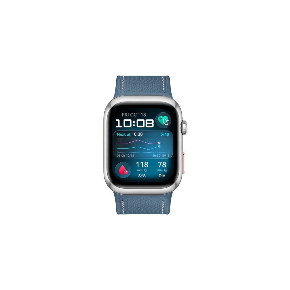 Produktbild för Huawei Watch D2 - aluminiumlegering - smart klocka med rem - blå