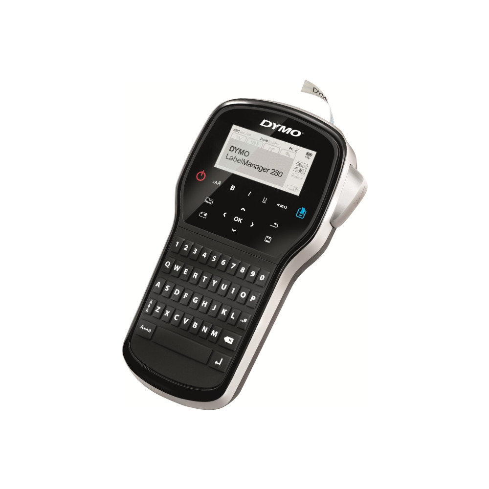 Produktbild för Etikettskrivare, Dymo LabelManager 280, 180 dpi, stor displa...