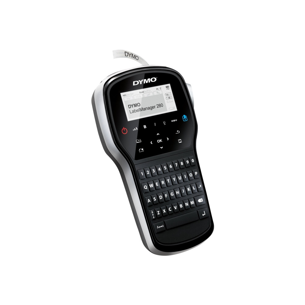 Produktbild för Etikettskrivare, Dymo LabelManager 280, 180 dpi, stor displa...
