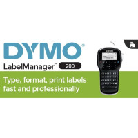 Produktbild för Etikettskrivare, Dymo LabelManager 280, 180 dpi, stor displa...