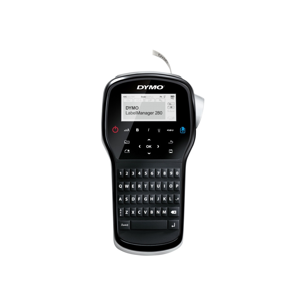 Produktbild för Etikettskrivare, Dymo LabelManager 280, 180 dpi, stor displa...