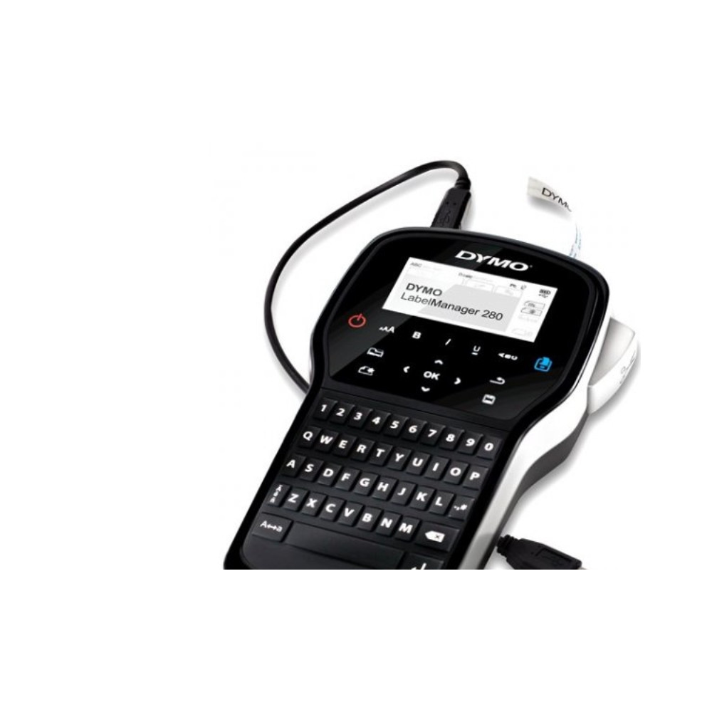 Produktbild för Etikettskrivare, Dymo LabelManager 280, 180 dpi, stor displa...
