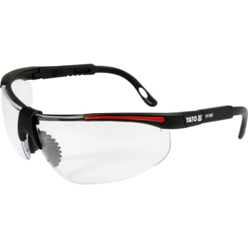 YATO Yato YT-7367, Skyddsglasögon, Alla, Svart, Transparent, Nylo...