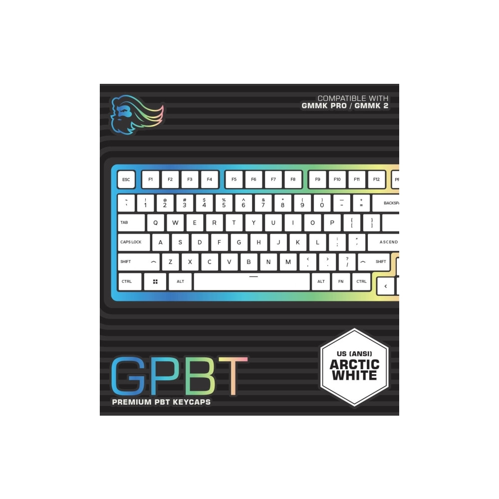 Produktbild för Glorious PC Gaming Race GPBT, Tangentbordsknapp, Polybutylen...