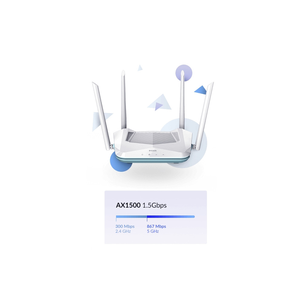 Produktbild för D-Link E15 - räckviddsökare för wifi - Wi-Fi 6