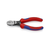 Produktbild för Knipex 74 12 160, Avbitartång, Kromvanadinstål, Plast, Blå,...