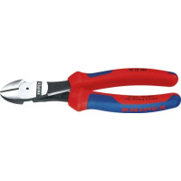 Produktbild för Knipex 74 12 160, Avbitartång, Kromvanadinstål, Plast, Blå,...