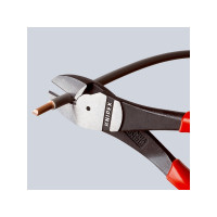 Produktbild för Knipex 74 12 160, Avbitartång, Kromvanadinstål, Plast, Blå,...