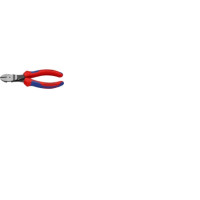 Produktbild för Knipex 74 12 160, Avbitartång, Kromvanadinstål, Plast, Blå,...