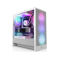 Produktbild för NZXT H series H5 Flow RGB - mid tower - utökad ATX