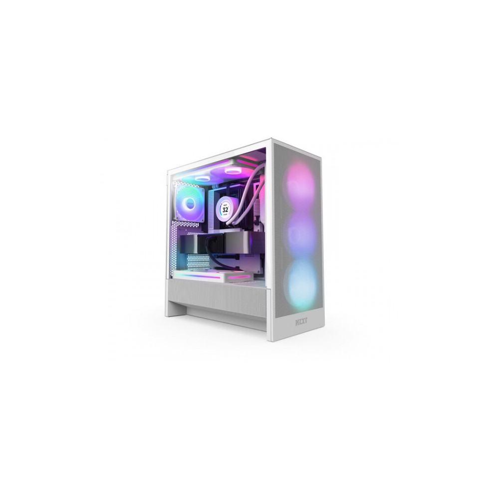 Produktbild för NZXT H series H5 Flow RGB - mid tower - utökad ATX