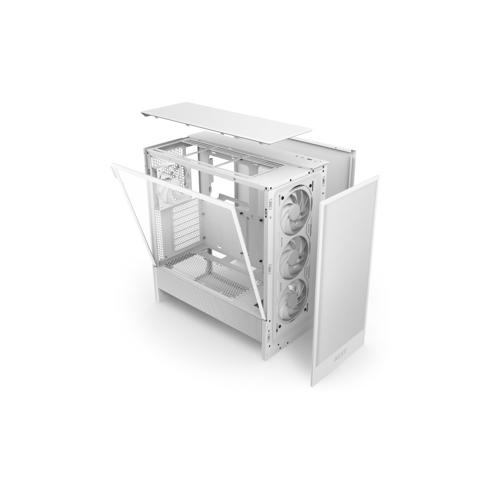 Produktbild för NZXT H series H5 Flow RGB - mid tower - utökad ATX
