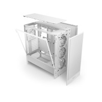 Produktbild för NZXT H series H5 Flow RGB - mid tower - utökad ATX
