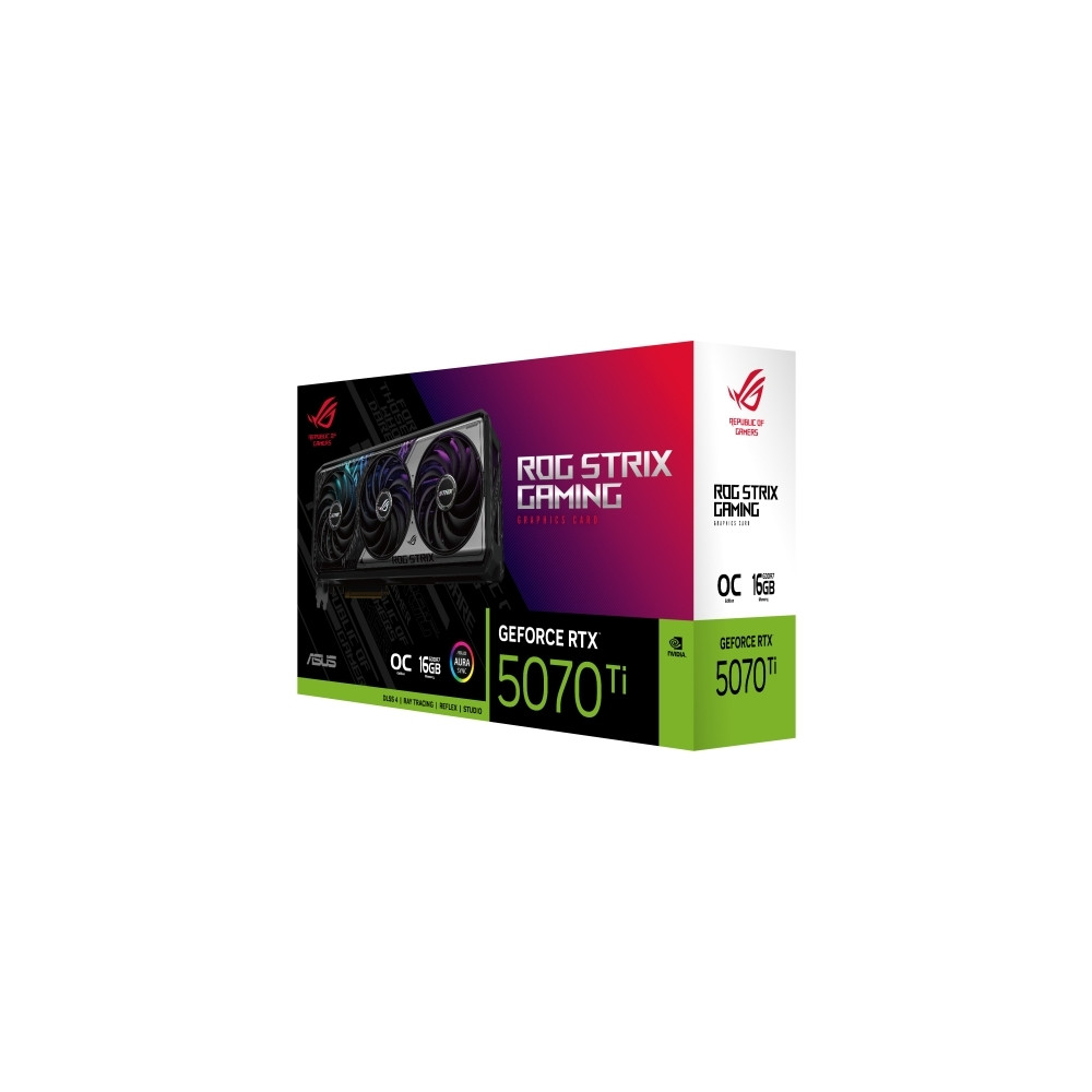 Produktbild för ASUS - OC Edition - grafikkort - GeForce RTX 5070 Ti - 16 GB