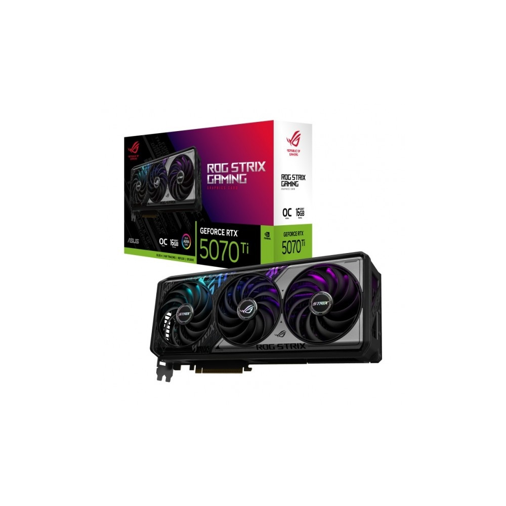 Produktbild för ASUS - OC Edition - grafikkort - GeForce RTX 5070 Ti - 16 GB