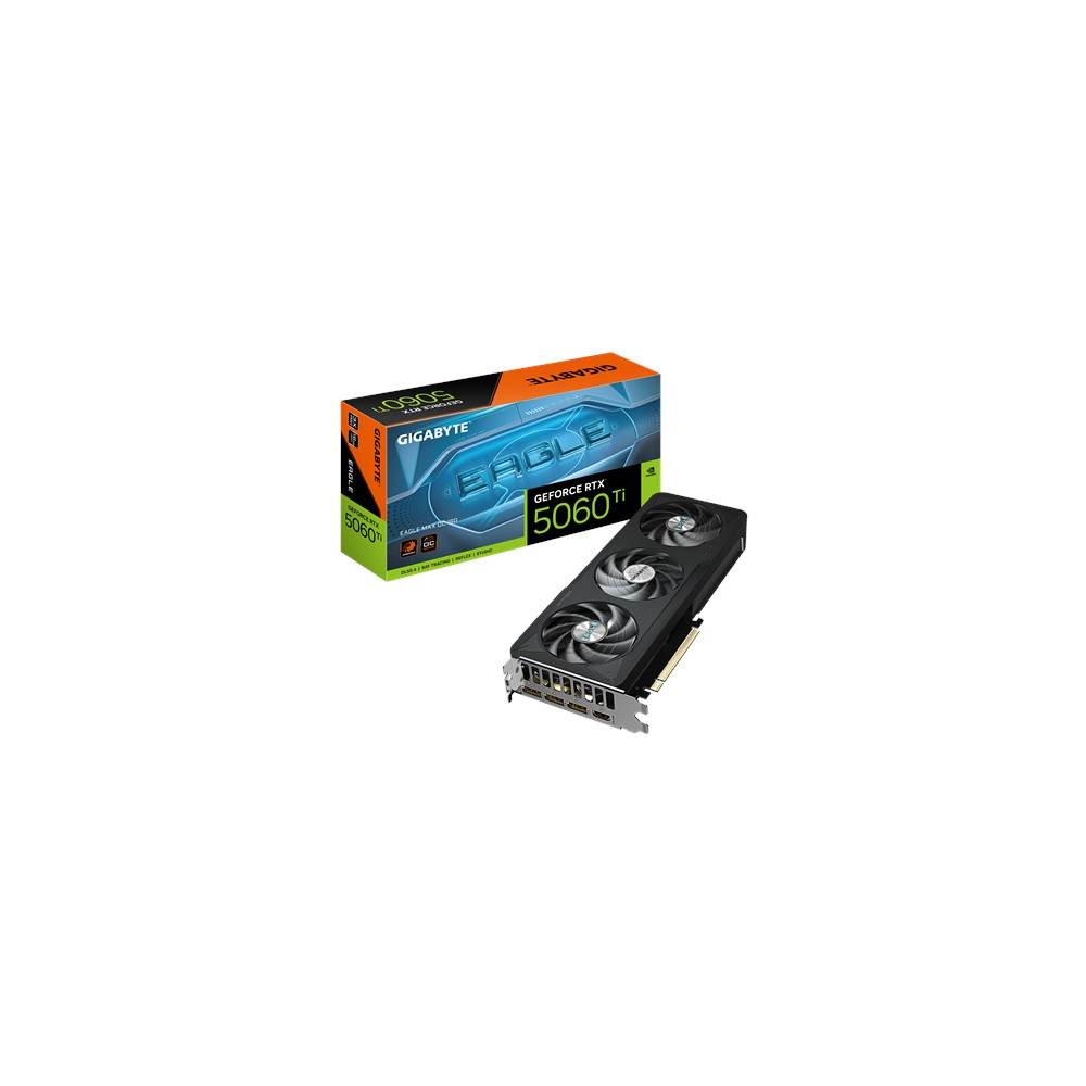 Produktbild för Gigabyte EAGLE MAX - OC Edition - grafikkort - GeForce RTX 5060 Ti - 16 GB