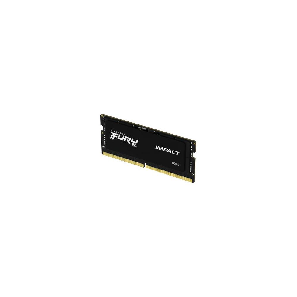 Produktbild för Kingston FURY Impact - DDR5 - modul - 8 GB - SO DIMM 262-pin - 4800 MHz / PC5-38400 - ej buffrad