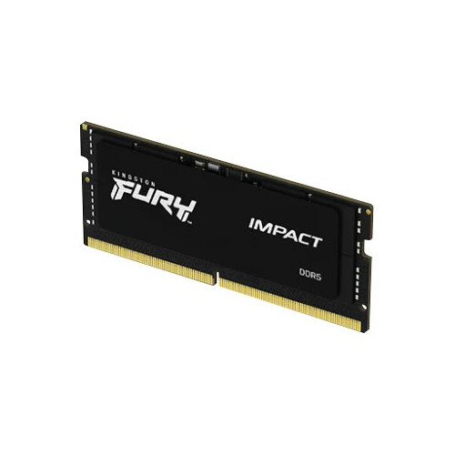 Kingston Technology Kingston FURY Impact - DDR5 - modul - 8 GB - SO DIMM 262-pin - 4800 MHz / PC5-38400 - ej buffrad