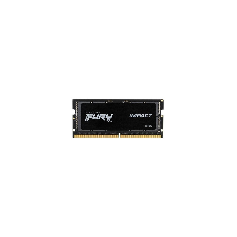 Produktbild för Kingston FURY Impact - DDR5 - modul - 8 GB - SO DIMM 262-pin - 4800 MHz / PC5-38400 - ej buffrad