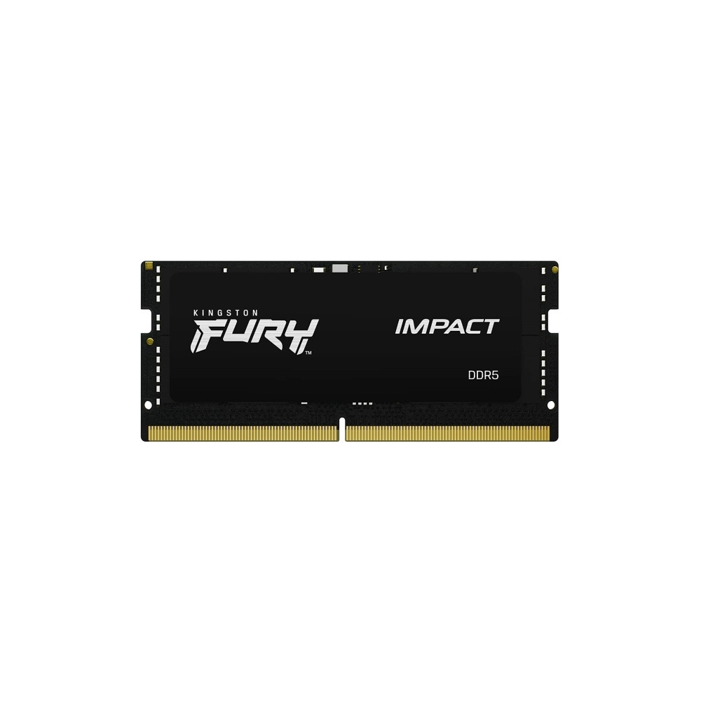 Produktbild för Kingston FURY Impact - DDR5 - modul - 8 GB - SO DIMM 262-pin - 4800 MHz / PC5-38400 - ej buffrad