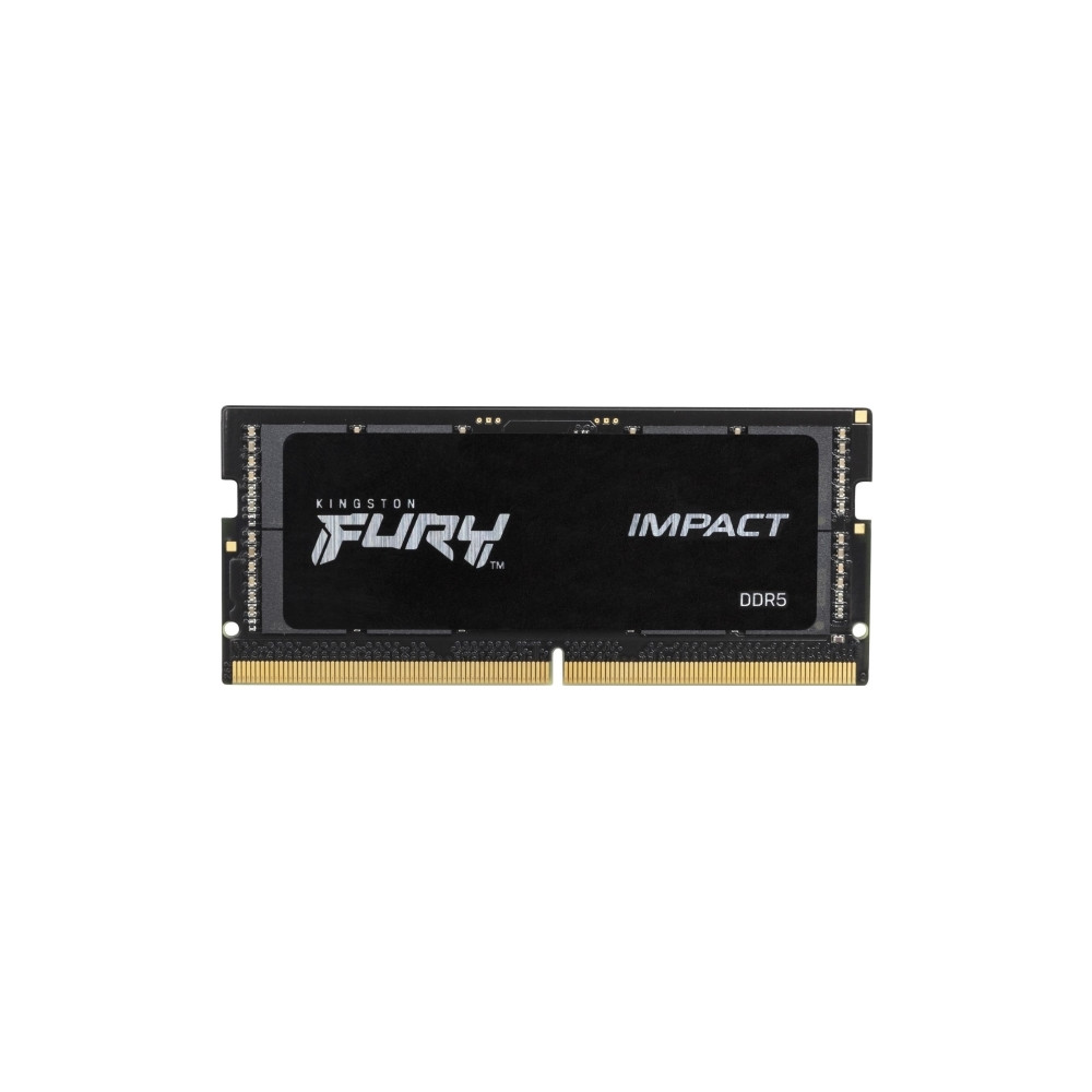 Produktbild för Kingston FURY Impact - DDR5 - modul - 8 GB - SO DIMM 262-pin - 4800 MHz / PC5-38400 - ej buffrad