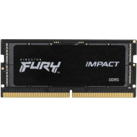 Produktbild för Kingston FURY Impact - DDR5 - modul - 8 GB - SO DIMM 262-pin - 4800 MHz / PC5-38400 - ej buffrad
