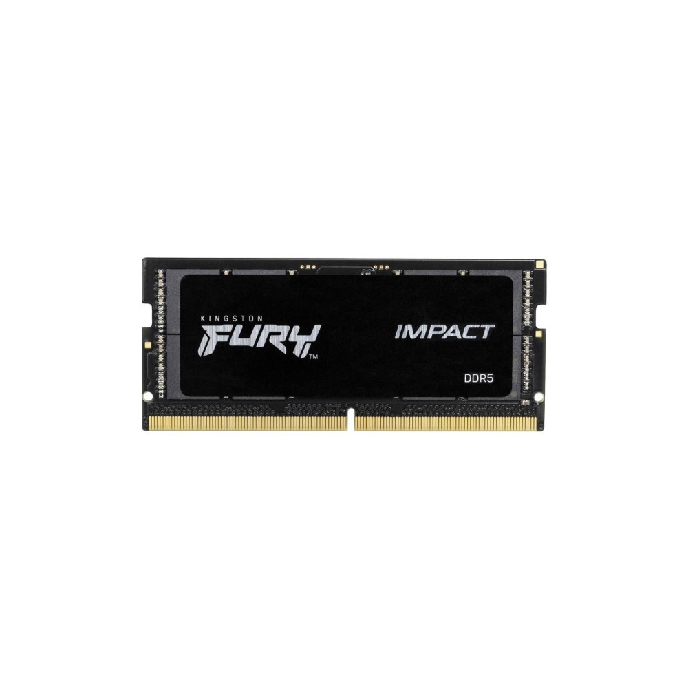 Produktbild för Kingston FURY Impact - DDR5 - modul - 8 GB - SO DIMM 262-pin - 4800 MHz / PC5-38400 - ej buffrad