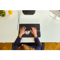 Produktbild för Contour RollerMouse - sats med tangentbord och mus - mellanstorlek - QWERTY - hela norden Inmatningsenhet
