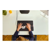 Produktbild för Contour RollerMouse - sats med tangentbord och mus - mellanstorlek - QWERTY - hela norden Inmatningsenhet