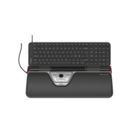 Produktbild för Contour RollerMouse - sats med tangentbord och mus - mellanstorlek - QWERTY - hela norden Inmatningsenhet
