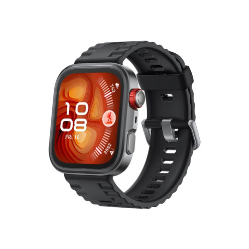 Huawei Huawei Watch Fit 4 - aluminiumlegering - smart klocka med rem - svart - aluminiumsvart