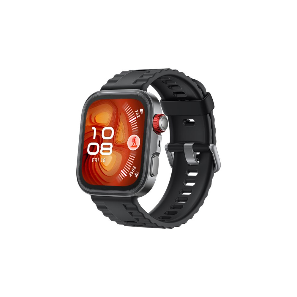 Produktbild för Huawei Watch Fit 4 Pro - aluminiumlegering - smart klocka med rem - svart - titansvart
