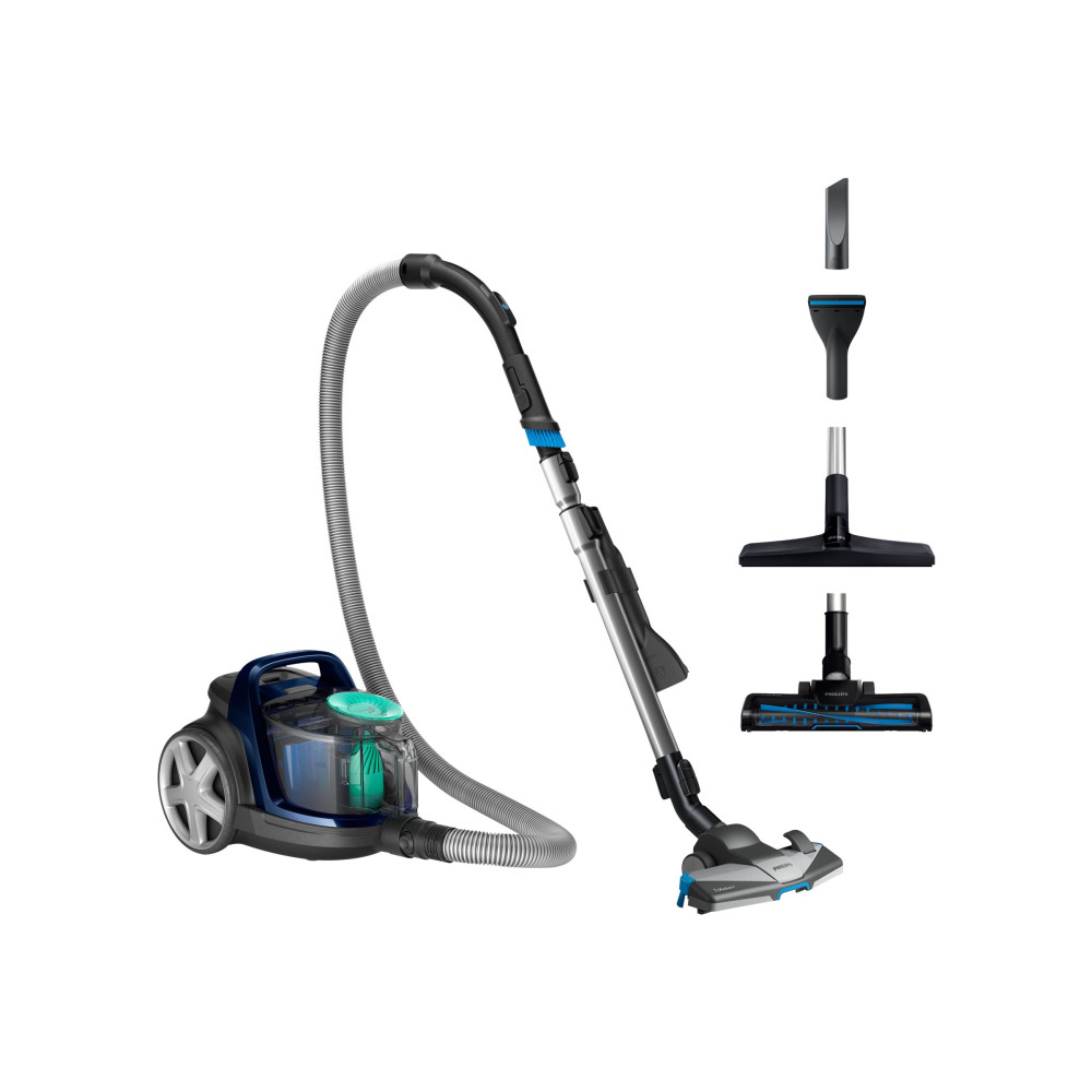 Produktbild för Philips PowerPro Active FC9556 - dammsugare - med behållare - louros-blå