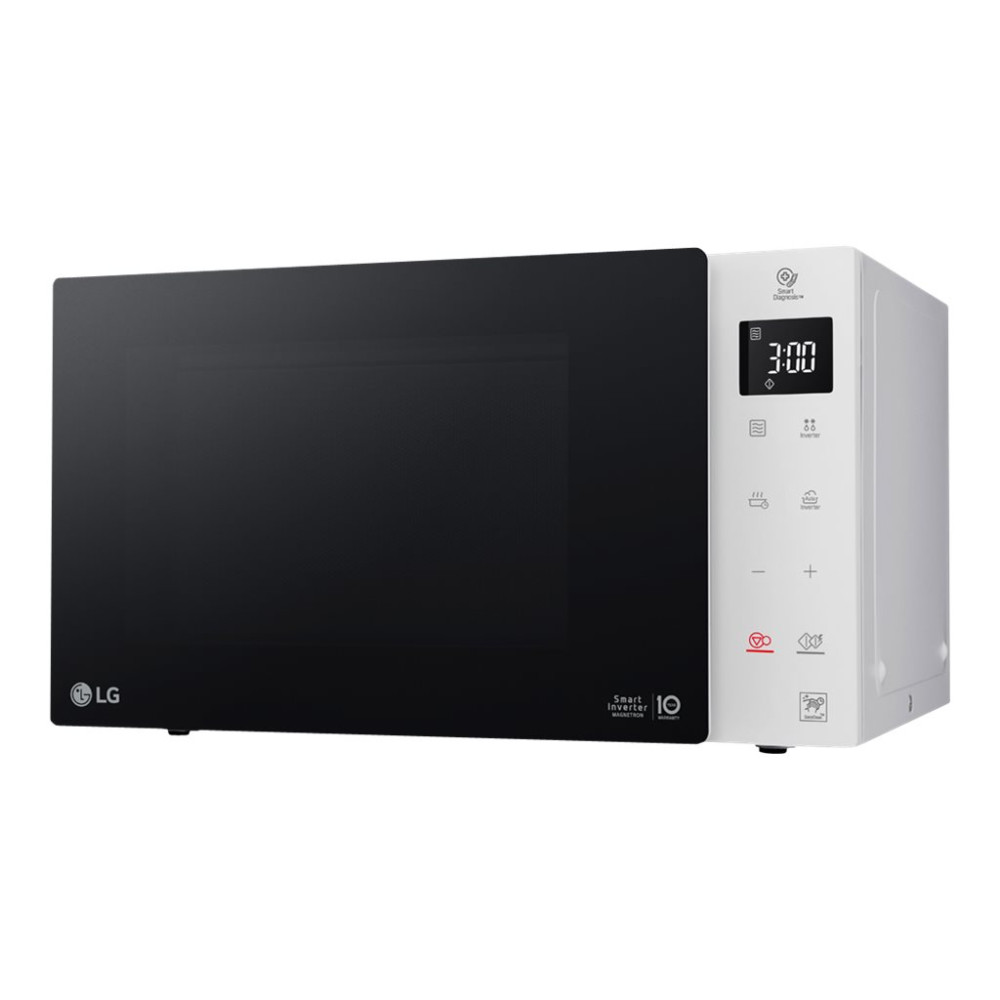 Produktbild för LG MS23NECBW - mikrovågsugn - fristående - vit