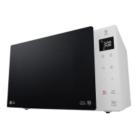Produktbild för LG MS23NECBW - mikrovågsugn - fristående - vit