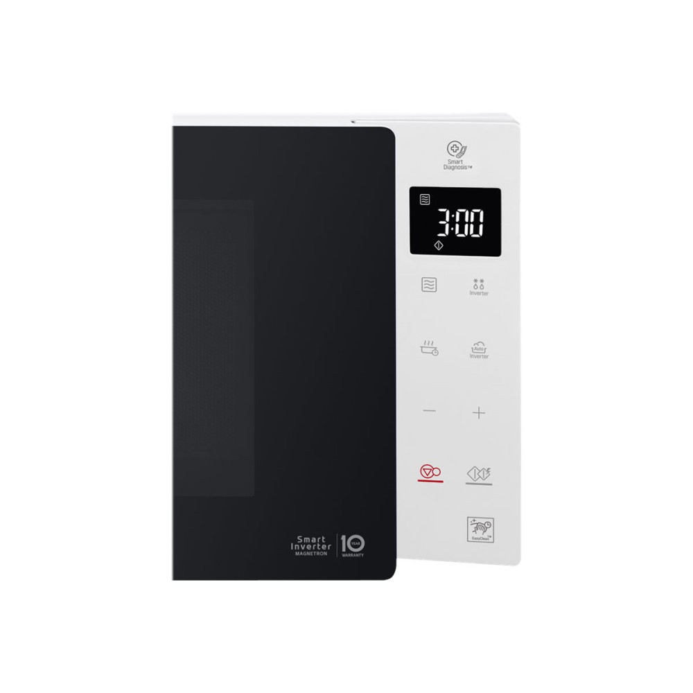 Produktbild för LG MS23NECBW - mikrovågsugn - fristående - vit