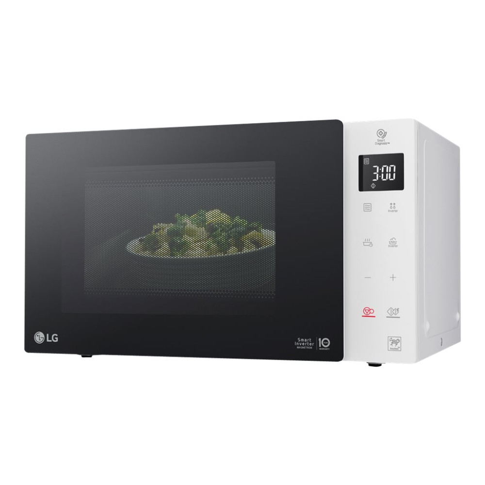 Produktbild för LG MS23NECBW - mikrovågsugn - fristående - vit