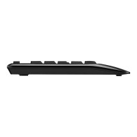 Produktbild för Logitech Wireless Combo MK345 - sats med tangentbord och mus - USA, internationellt - svart, blå Inmatningsenhet