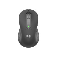 Produktbild för Logitech Signature M650 L LEFT - mus - stor storlek - 2.4 GHz, Bluetooth - grafit