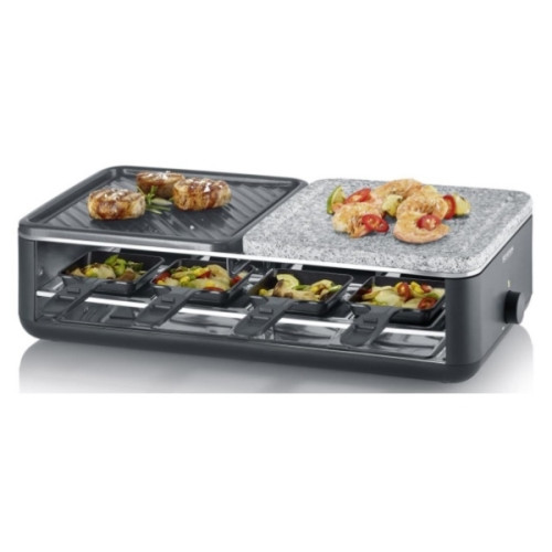 Severin Severin RG 2366, 8 personer, Sten, Svart, 480 x 240 mm, Rota...