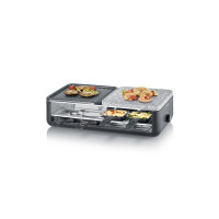 Produktbild för Severin RG 2366, 8 personer, Sten, Svart, 480 x 240 mm, Rota...
