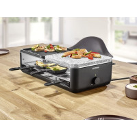 Produktbild för Severin RG 2366, 8 personer, Sten, Svart, 480 x 240 mm, Rota...